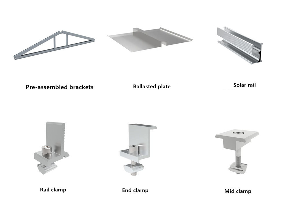 East west solar racking