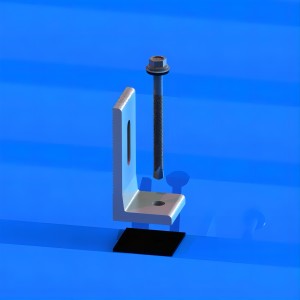 solar metal roof L feet bracket